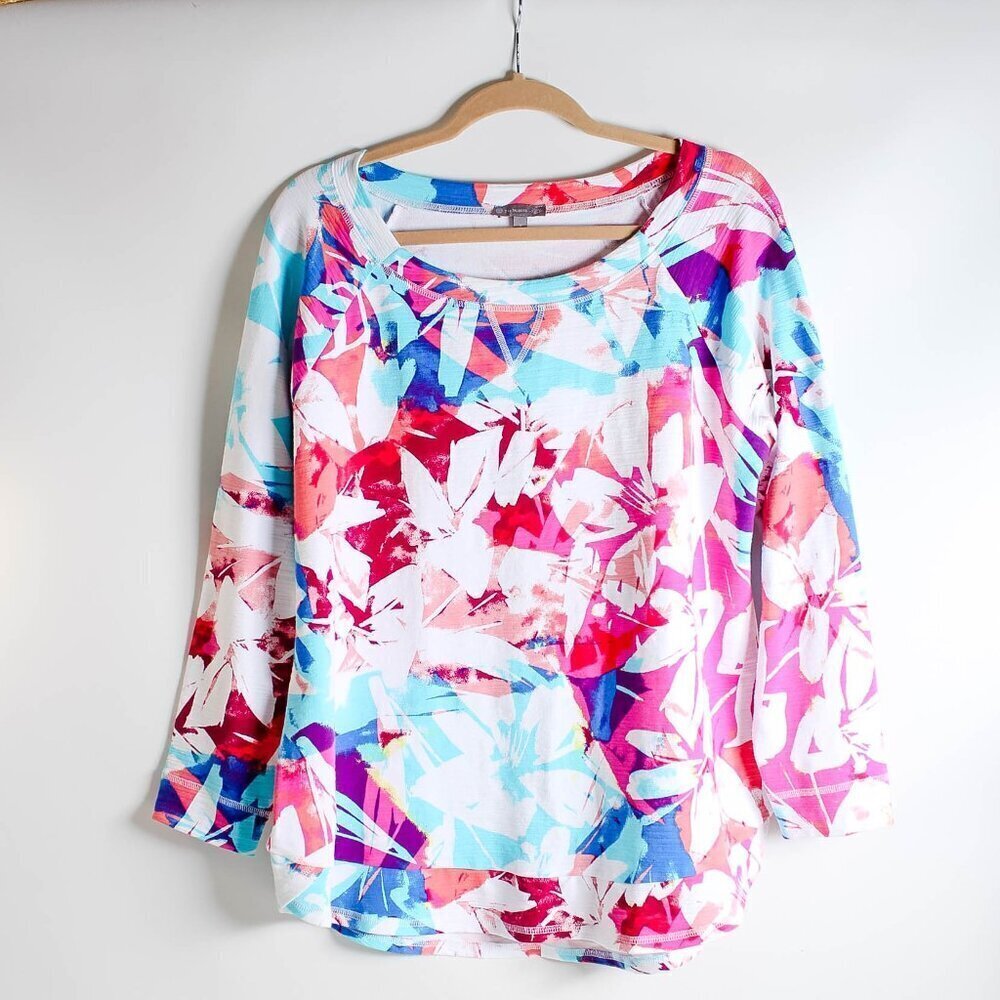 T by Talbots Cozy Crush Sweatshirt P2P 22"  Size X